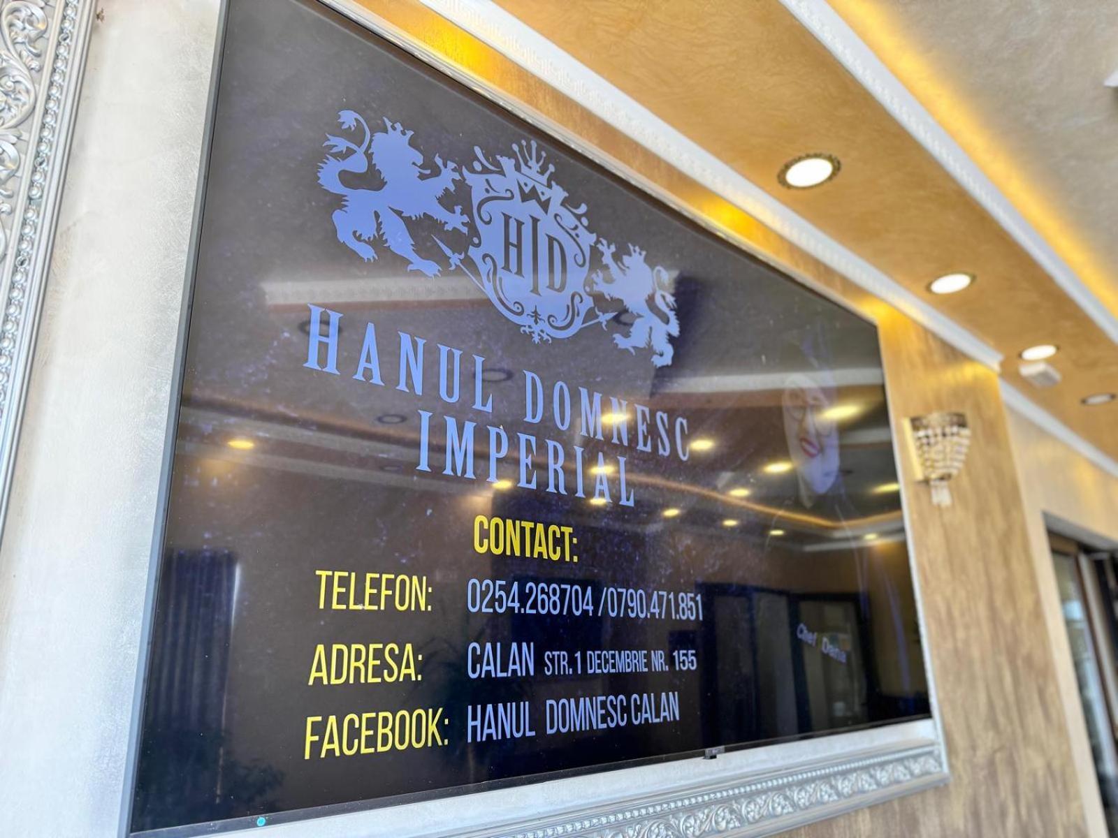 Hanul Domnesc Imperial Hotel & Spa Călan 外观 照片